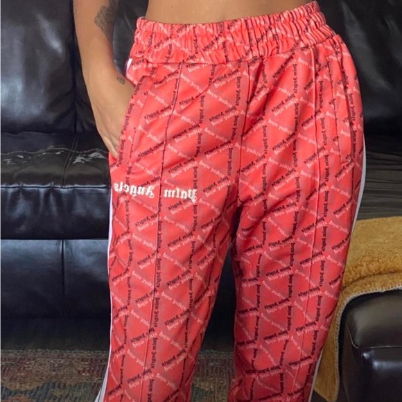 Orange pants in the style of palm angels - Picture 2 of 4